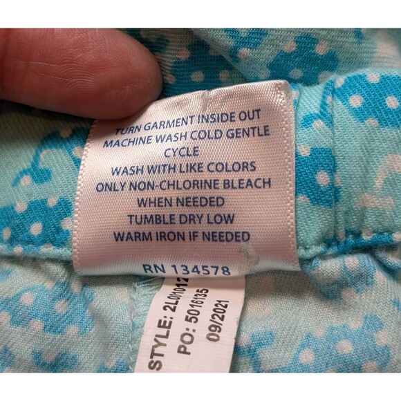 Vineyard Vines Size M Flannel Pajama Pants Whale Sleepwear Lounge Preppy EUC - Picture 8 of 10